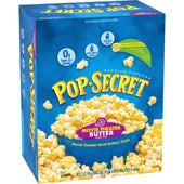 Pop Secret POPCORN MICROWAVE MOVIE THEATER BUTTER DISPLAY