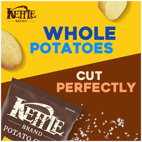 Kettle Foods Sea Salt Potato Chips, 13 Ounce -- 9 per case.