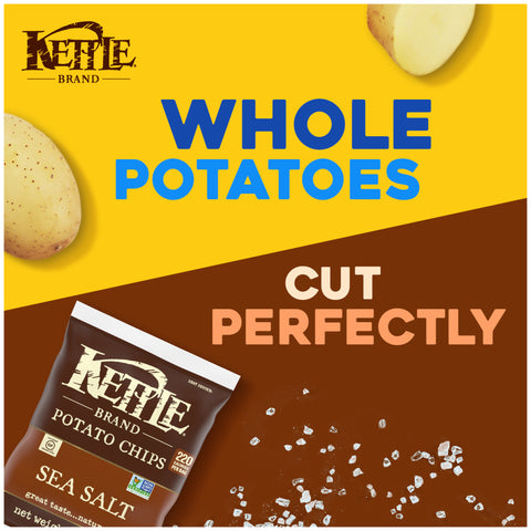 Kettle Foods CHIP POTATO KETTLE SEA SALT