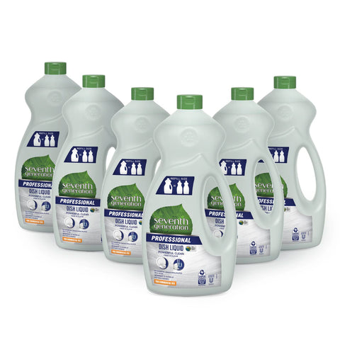 Seventh Generation DETERGENT DISHWASHING LIQUID FREE & CLEAR JUMBO BOTTLE