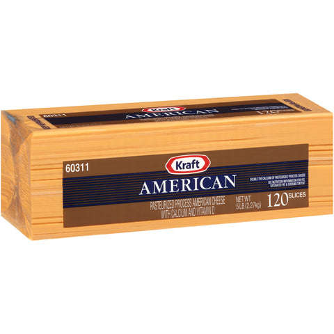 Cheese American Yellow Sliced 120 Ct
