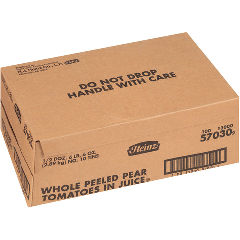 Tomato Pear Whole Peeled In Juice 570300/78002514