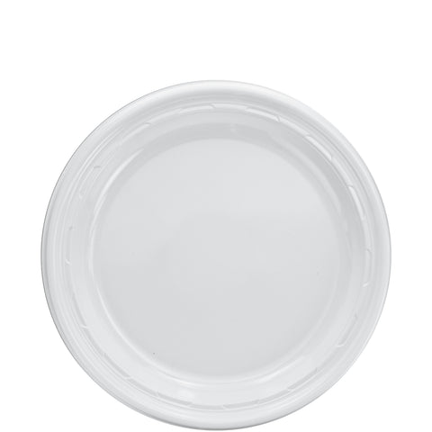 Plate Impact Plastic White 9