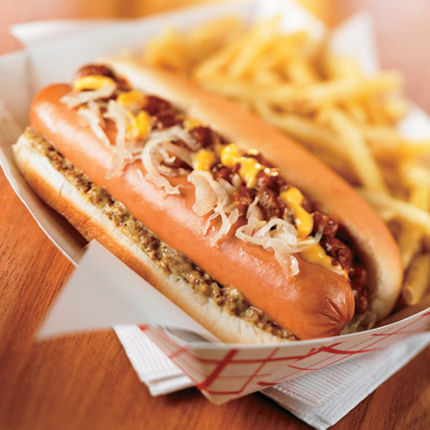 Tyson® FRANK PORK WATER BEEF GRILLING 8:LB 6