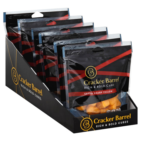 Cheese Cheddar Xtra Sharp Yelllow Cube
