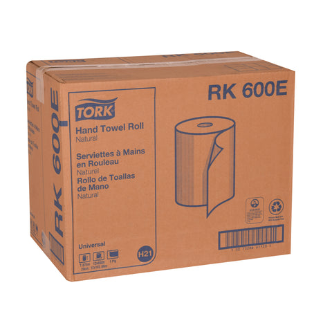 Tork Universal TOWEL HAND ROLL NATURAL 1-PLY 7.85X600