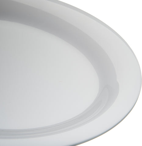 Carlisle PLATTER TRAY OVAL DURUS® MELAMINE WHITE 12X9