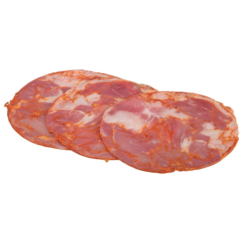 Carando (CDO) CAPICOLA HOT SEMI DRY SLICED 40 SLICE/LB