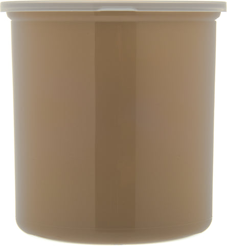 Carlisle CROCK POLY-TUF™ W/ LID BEIGE 2.7 QT