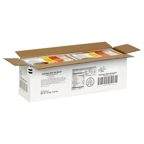 Chef Francisco® SOUP VEGETABLE BEEF & BARLEY (W) 165200/78001223