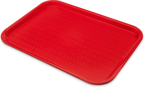 Carlisle TRAY SERVING CAFE® STANDARD RED 12X16