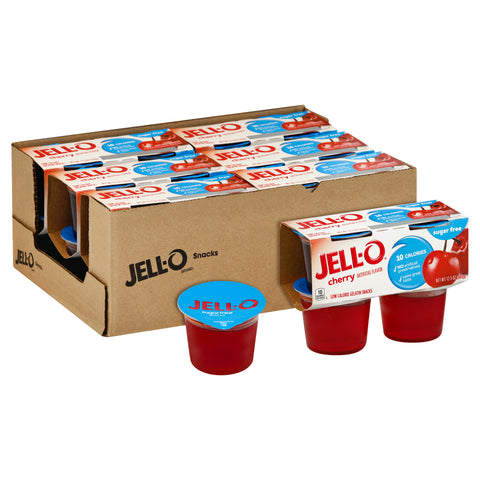 Jell O Sugar Free Cherry Gelatin Dessert, 12.5 Ounce -- 6 per case.