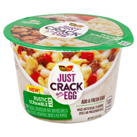Just Crack An Egg EGG SCRAMBLE KIT RUSTIC