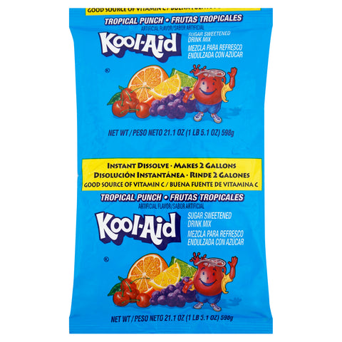 Drink Mix Tropical Punch Yields 2 Gal