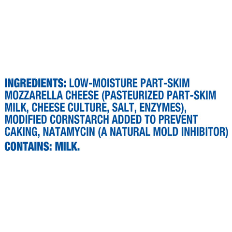 Kraft CHEESE MOZZARELLA FINE SHREDDED