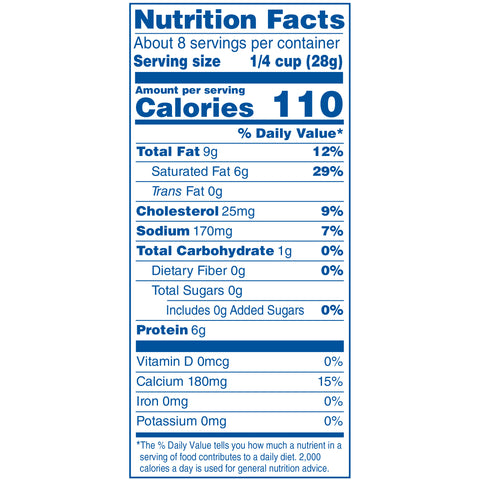 Kraft Zip Pak Finely Shredded Mild Cheddar Cheese, 8 Ounce -- 12 per case.