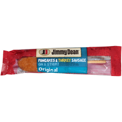 Jimmy Dean Individually Wrapped Original Turkey Breakfast Sticks, 2.51 Ounce -- 40 per case