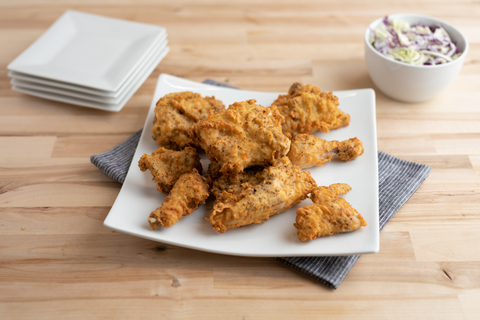 Chicken 8-way Cut Breaded Fully Cooked 20726-0928