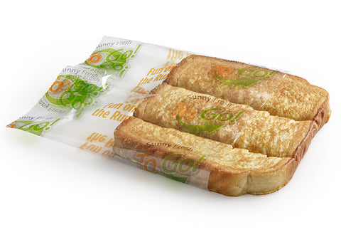 Sunny Fresh™ FRENCH TOAST STICK CINNAMON GLAZED PERFORATED WHOLE GRAIN IW