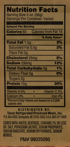 Ham Boneless Healthly Trim® Reduced Sodium Buffet Style Wa 54266-0616