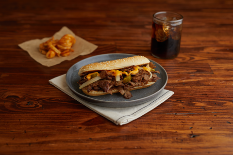Philadelphia Cheesesteak BEEF PHILLY MARINATED SLICED 4 OZ