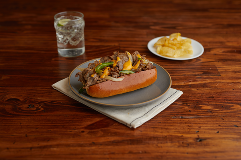 Original Philadelphia BEEF PHILLY STEAK SANDWICH SLICE 8 OZ