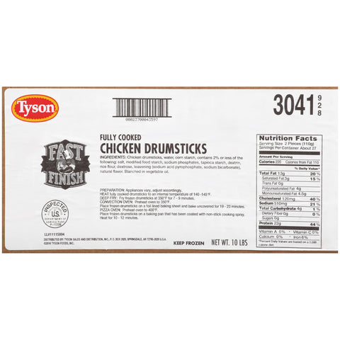 Chicken Drumstick Fast Finish® Fc 3041-0928