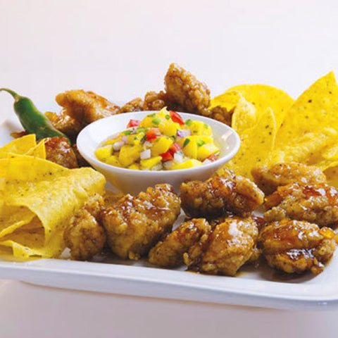 Tortilla Chip Corn, Red, White & Blue, 1/4