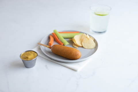 State Fair Classic All Meat Corn Dog, 2.67 Ounce -- 36 per case.