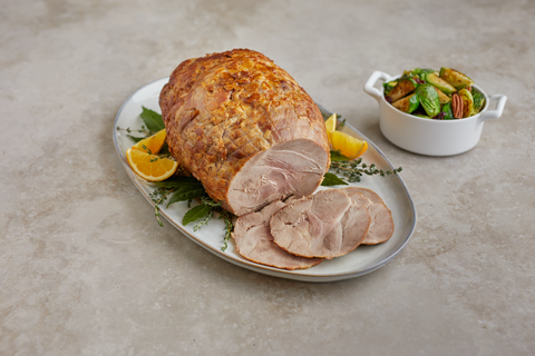 Sara Lee TURKEY BREAST & THIGH ROAST SKIN-ON NETTED RAW 10000012278