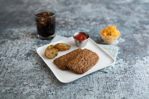 Dinner Loaf Slice Beef & Chicken Fc 3 Oz 2130-200