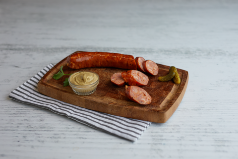 Aidell's SAUSAGE PORK ANDOUILLE HOT NATURAL CASING FC VAC PAC 8 OZ 11 LINK 10000061356