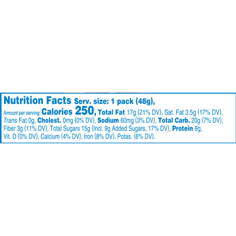 Planters SNACK TRAIL MIX PLANTERS TUBE CHOCOLATE