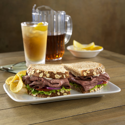 Smithfield Fully Cooked Sliced Roast Beef, 2 Pound -- 6 per case