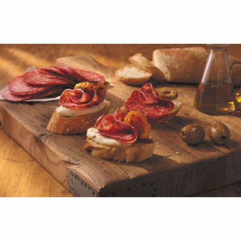 Carando Gas Flushed Sliced Genoa Salami, 2 Pound -- 6 per case.