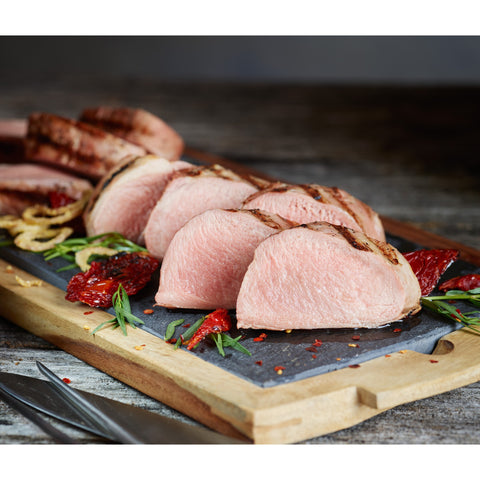 Farmland Roast Boneless Whole Netted Pork Loin, 28.3 Pound.