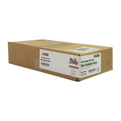Beef Phily Flat Steak Sliced Traditional 2 Oz 480200