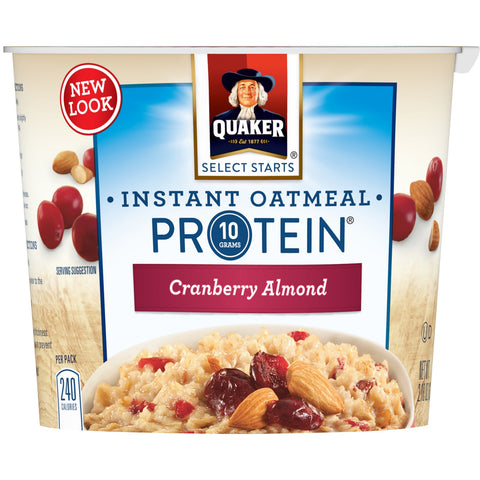 Quaker® OATMEAL CRANBERRY ALMOND PROTEIN