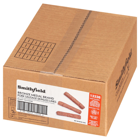 Farmland Bronze Medal 52 Percent Lean Skinless Sausage Link, 10 Pound.