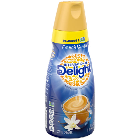 International Delight French Vanilla Coffee Creamer, 32 Fluid Ounce -- 6 per case.