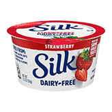 Silk Dairy Free Strawberry Soy Yogurt Alternative, 5.3 Ounce -- 8 per case