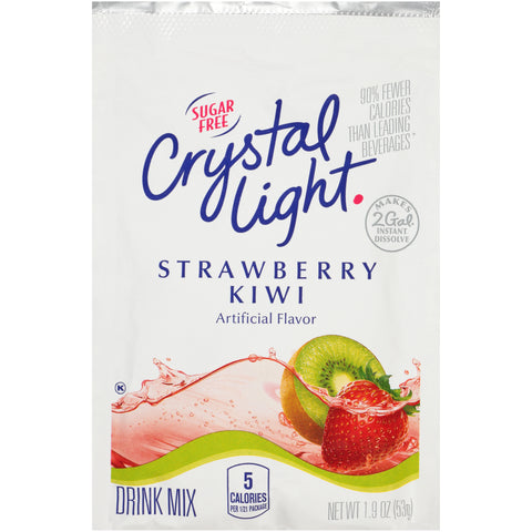 Crystal Light Strawberry Kiwi, 1.9 ounce -- 12 Envelopes Per Case