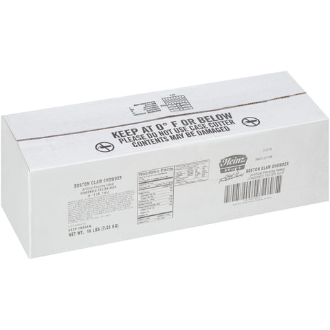 Chef Francisco Boston Clam Chowder Soup, 16 Pound