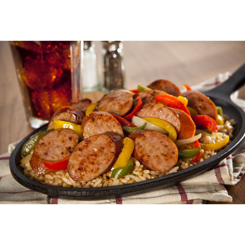 Pizza Inn SAUSAGE SMOKED BIAS CUT GLUTEN FREE