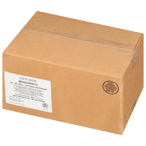 Armour Eckrich All Margherita Pepperoni, 5 Pound -- 2 per case.