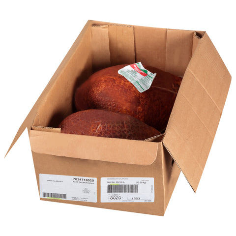 Farmland Hill Smoked Spring Pit Ham, 15.45 Pound -- 2 per case.