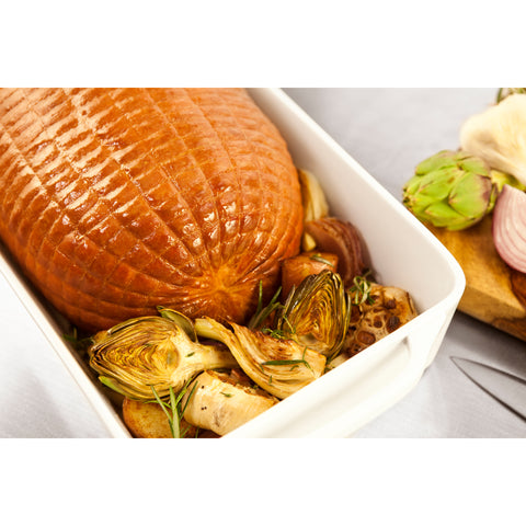 Farmland Large Hill Smoked Spring Flat Ham, 10.55 Pound -- 2 per case.