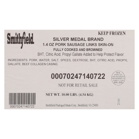 Farmland (SF) SAUSAGE LINK SKIN ON FC 1.4 OZ