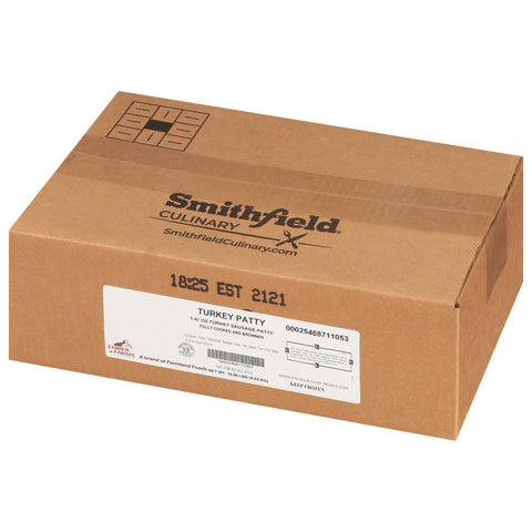 Farmland Ember Farms Fully Cooked Turkey Sausage Patty, 1.47 Ounce.