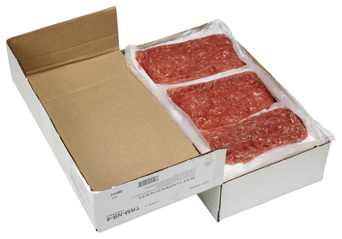 National Food Group BEEF PHILLY MEAT SLICED 4 OZ